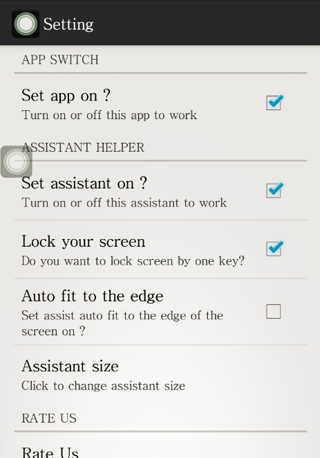 Descargar APK de Touch Assistant