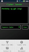 Cipher Sender تصوير الشاشة 3