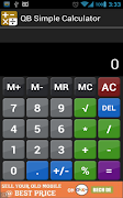 QB Simple Calculator captura de pantalla 6