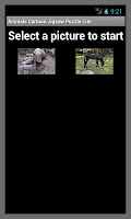 Animals Cartoon Puzzle Lite screenshot 1