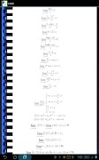 برنامه‌نما Uni Math Formulas عکس از صفحه