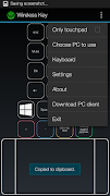 Wireless Key управление ПК Screenshot 3