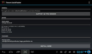 Quickflasher captura de pantalla 1