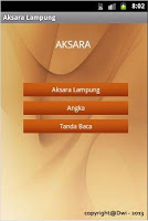 Aksara Lampung 스크린샷 1