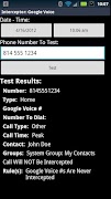 Call Interceptor: Google Voice screenshot 1