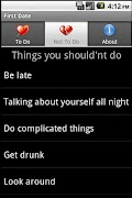 First Date screenshot 1
