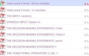 Learn Java screenshot 1