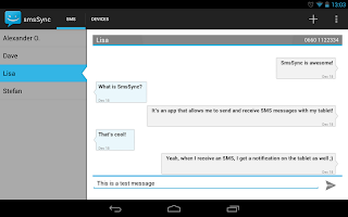 smsSync lite beta screenshot 1