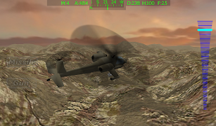 Apache Chopper Pilot 3D HD Ekran Görüntüsü 1
