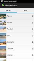 My Goa Guide تصوير الشاشة 2
