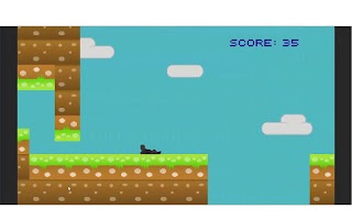 Pixel Boy Runner poster