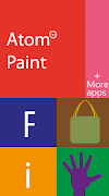Atom Paint الملصق