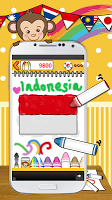 Coloring game - Flags ASIA 1 screenshot 2