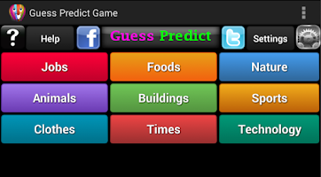 Guess Predict Game تصوير الشاشة 1