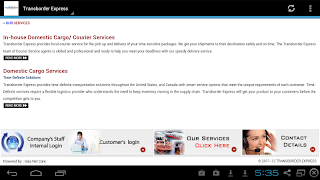 3 Schermata Transborder Express