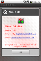 Missed Call - Lite screenshot 2