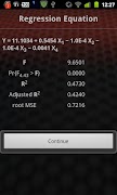 Regression Calculator Free ảnh chụp màn hình 3