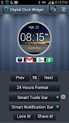 Digital Clock Widget Ekran Görüntüsü 4