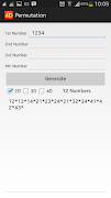 4D Permutation screenshot 4