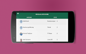 2 Schermata Boolaa Live Score