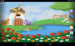 Spring landscape اسکرین شاٹ 1