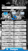 Weed Weather Clock Widget постер