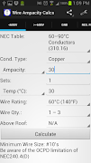 Wire Ampacity Free screenshot 1