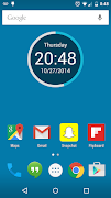 پوستر Round Clock Widget
