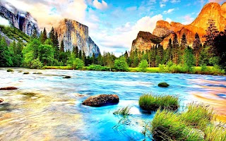 Amazing River Landscape screenshot 1
