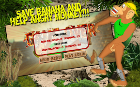 برنامه‌نما Angry Monkey Jump عکس از صفحه