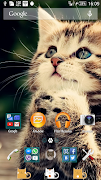 Theme eXp - Kitty syot layar 1