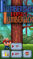 Plumberman vs Lumberjack poster