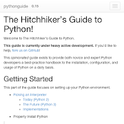 python guide Cartaz