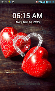 Lock Screen (live heart) اسکرین شاٹ 7