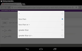 Inequalities Calculator ภาพหน้าจอ 1