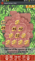 Maya juego de cartas Solitario captura de pantalla 3