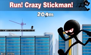 Stickman Roof Running screenshot 6