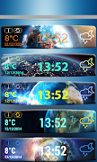 World Weather Clock Widget スクリーンショット 4