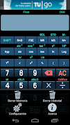 برنامه‌نما Scientific calculator عکس از صفحه