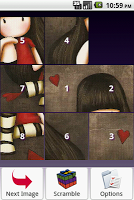 Gorgeous Dolls Puzzle captura de pantalla 1