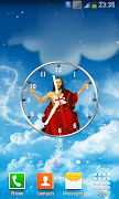 Jesus Analog Clock Plakat