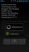 Battery Calibration captura de pantalla 2