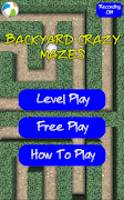 Backyard Crazy Mazes ポスター