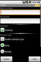BurpSync for Android 1.5 screenshot 1