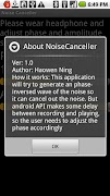 1 Schermata Noise Canceller