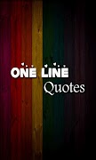 One Line Quotes poster