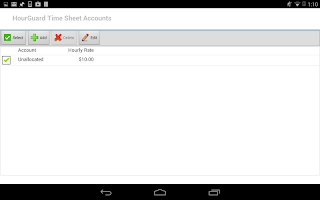 HourGuard Time Tracker Free screenshot 1