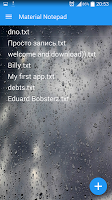 Material Notepad ภาพหน้าจอ 2