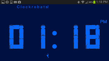 Clockrobats! Table/Desk Clock スクリーンショット 3