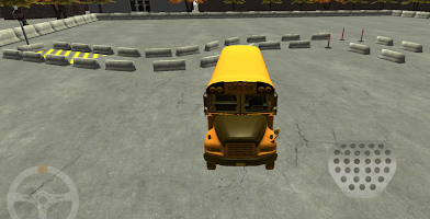 School Bus License 3D পোস্টার
